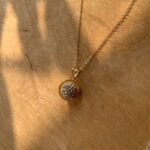 پلاک طلا سواروسکی