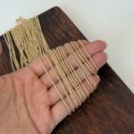 دستبند طلا طنابی ۱ میل