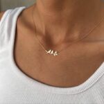 گردنبند طلا دو پرنده