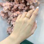 انگشتر طلا تیفانی تخت