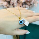 پلاک طلا چشم نظر