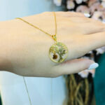 پلاک طلا درخت