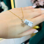 پلاک طلا دونه برف