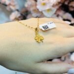 پلاک طلا شبدر شانس