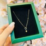 گردنبند طلا آویز قلبی لاوکارتیه