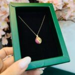 گردنبند طلا متصل انار