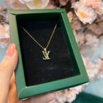 پلاک طلا لویی ویتون سه بعدی