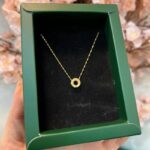 پلاک طلا کارتیر لاو