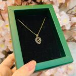 پلاک طلا قلب ابدی