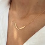 گردنبند طلا گندم