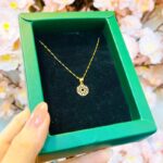 پلاک طلا انتزاعی لیام