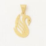 پلاک طلا قو