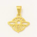 پلاک طلا زنبورعسل