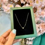 گردنبند طلا گوی مینمال