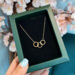 گردنبند سه دایره تو خالی