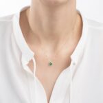 گردنبند طلا ونکلیف ظریف - Image 6