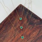 گردنبند طلا ونکلیف ظریف