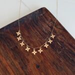 گردنبند طلا سکه ای لویی ویتون