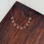 گردنبند طلا سکه ای دایره