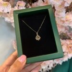 پلاک طلا لوتوس