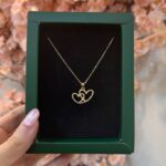 پلاک طلا لیزری عاشقان