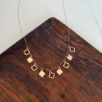 گردنبند طلا سکه ای ونکلیف