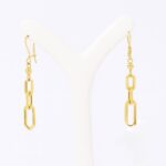 گوشواره طلا آویز هرمس