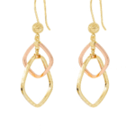 گوشواره طلا آویز رستا