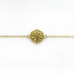 دستبند طلا میخک تراش