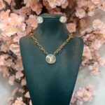 نیم ست طلا لویی ویتون