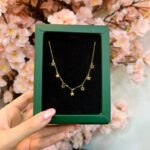 گردنبند طلا سکه ای ستاره