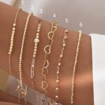 دستبند طلا تمام گوی ریز