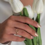 انگشتر طلا دایره ظریف