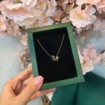 گردنبند طلا خورشید سوزان