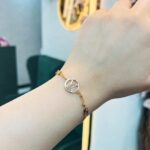 دستبند طلا دایره Lv