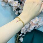 دستبند طلا کارتیه و ستاره