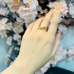 انگشتر طلا هلال دورج