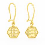 گوشواره طلا تراش میترا