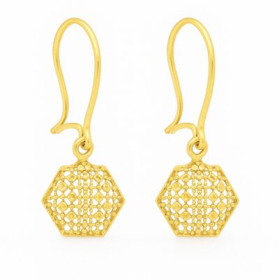 گوشواره طلا تراش میترا