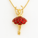 ‌مدال طلای میناکاری بالرین