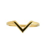 انگشتر طلا وی