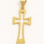 پلاک طلا صلیب