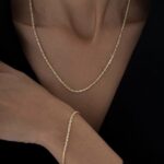 زنجیر بافت سه رنگ